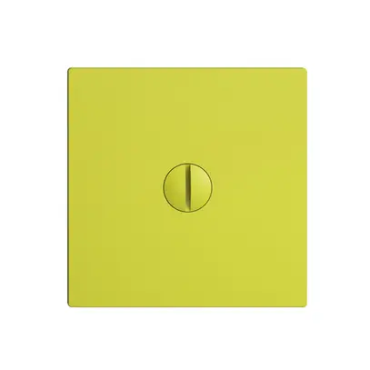 Placca frontale EDIZIOdue lemon per otturatore 