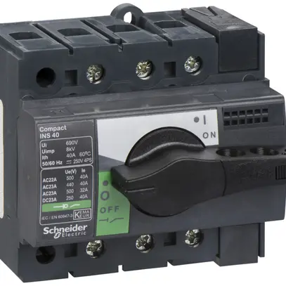 Interruttore di carico INS Schneider Electric NS-I 40 3L grigio/ne 