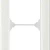 UP-Kopfzeile EDIZIO.liv prestige SNAPFIX® 4×1 274×94mm glas weiss 