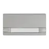 Pulsante 1/2 EDIZIO.liv SNAPFIX® p.KNX&UNI c.LED c.targ.comando 2 tasti grc 