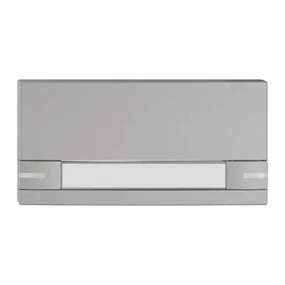 Pulsante 1/2 EDIZIO.liv SNAPFIX® p.KNX&UNI c.LED c.targ.comando 2 tasti grc 