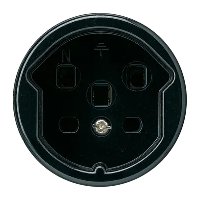 Insert pour prise ENC basico T25 B noir 