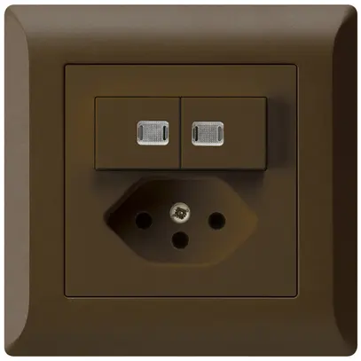 Combinaison lumineuse ENC 3/1P+A-R+T13 kallysto.line brun 2 lentilles 