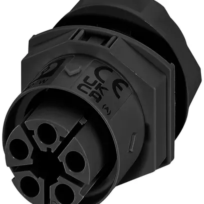Passage de paroi PX IPD W douille 5P 17.5A 600V M25 no IP66 codage P 