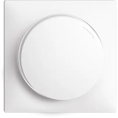 Regolatore INC EDIZIOdue 20…600W universale bianco, illumin.LED bianco 