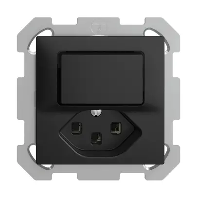 Combinaison ENC A-R/1L+T23 16A EDIZIOdue noir 