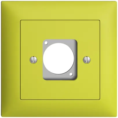 UP-Montageset für XLR-Dose EDIZIOdue lemon 