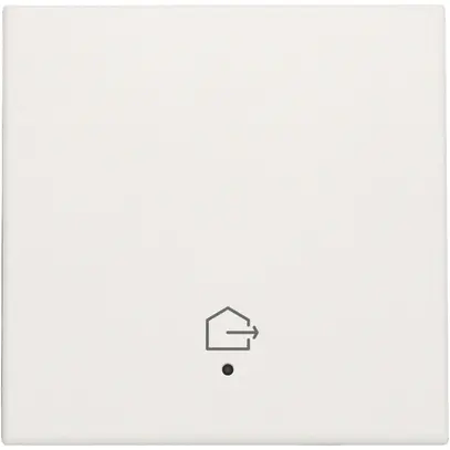 Touche Niko NHC pour poussoir radio simple avec lentille "maison" 