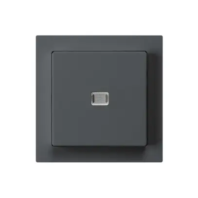 Kit frontale kallysto antracite con lente 60×60mm 