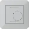 Termostato ambiente INC kallysto.trend grigio chiaro senza interruttore 