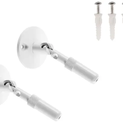 Supporto murale SLV per TENSEO, lungo 2 pezzi bianco 