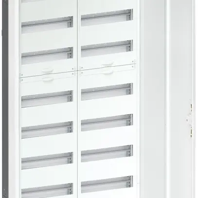 Distributeur ENC Hager univers 7 rangées 168UM porte IP30 550×1100×110mm 