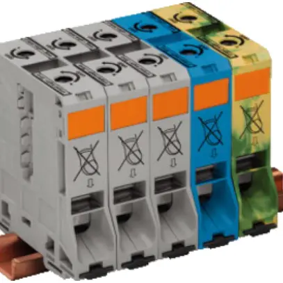 Kit de courant triphasé WAGO 95mm² 