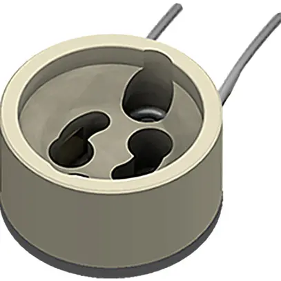 Fassung Keramik GU10 Ø28×15.5mm für Halogenglühlampe 