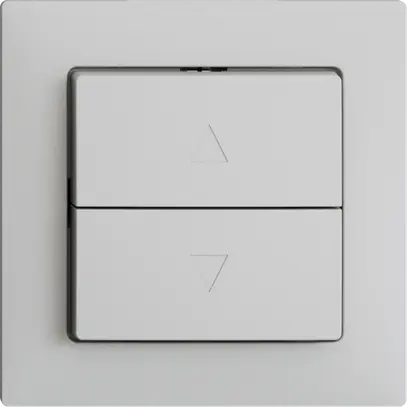 UP-Storenschalter EDIZIOdue F hellgrau 1-Kanal 