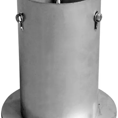 Zoccolo di montaggio Haba Rondo mont.esterna a suolo Ø 115mm 