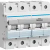 Disjoncteur Hager MCB 4P 230V type D 100A 6UM 
