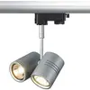 Strahler SLV BIMA, 2×GU10 50W mit 3-Phasen-Adapter IP20 silbergrau 
