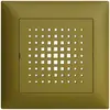 UP-Frontset EDIZIOdue olive 88×88mm zu Gong 3070 