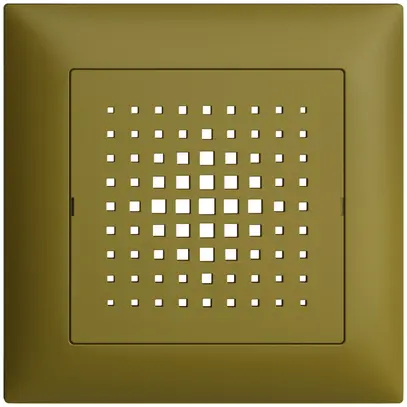UP-Frontset EDIZIOdue olive 88×88mm zu Gong 3070 