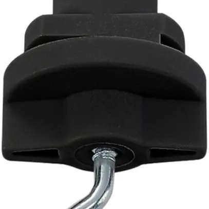 Gancio universale SLV per binario conduttore S-TRACK 3-fase, max. 10kg, nero 