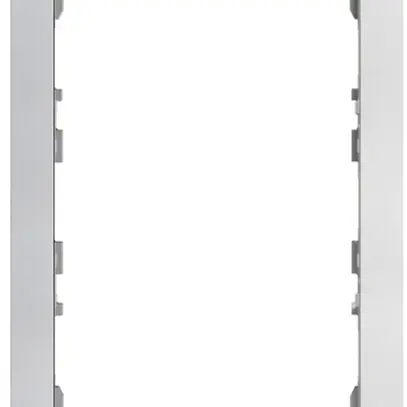Cadre de recouvrement EDIZIOdue prestige pour KNX-Panel 7" aluminium 