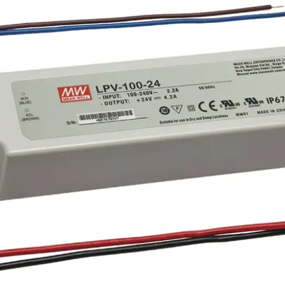 Trasformatore di sicurezza per tubo luminoso LED, 24V, 100W 