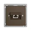 Presa INS 1×RJ45/s 4P ITplus EDIZIOdue coffee 
