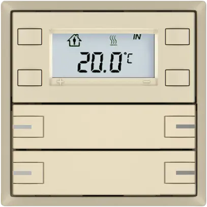 Pulsante RTH EDIZIO.liv SNAPFIX® c.RGB-LED 4×tasti com.1T cr 