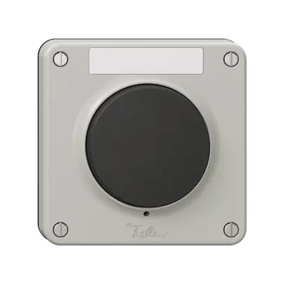 Couvercle Nevo, pour sonnerie, non lumineux, membrane noire, grc 