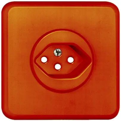 Kit frontale FH per presa T13 arancione 