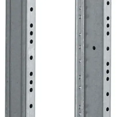 Barre profilée Hager univers N 300×322mm pour hauteur d'armoire 1100mm lot 2 pcs 