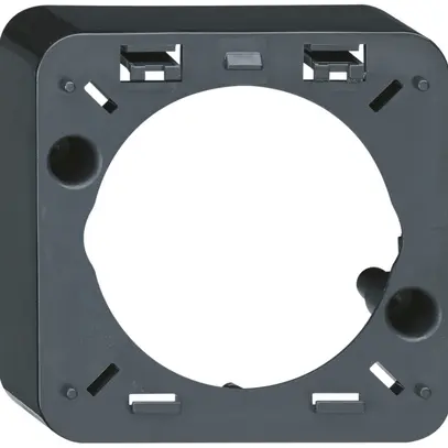 Quadro AP basico 1×1/30mm nero 