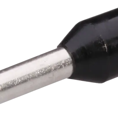 Aderendhülse Mischke IE 1.5mm²/8mm Cu-verzinnt isoliert schwarz 