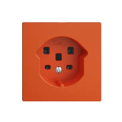 Presa INC EDIZIOdue T25 16A arancione, morsetti a vite 