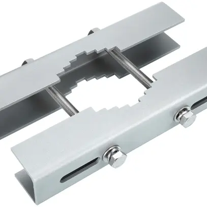 Bride de montage pour mât Sylvania Raiden/Kalani pour mât Ø60…100mm gris 