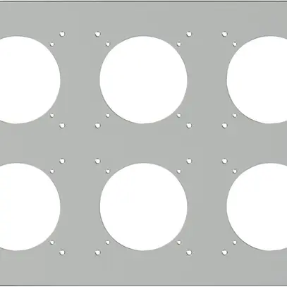 En-tête ENC ELEMENT SNAPFIX® 2×3 325×225mm aluminium 