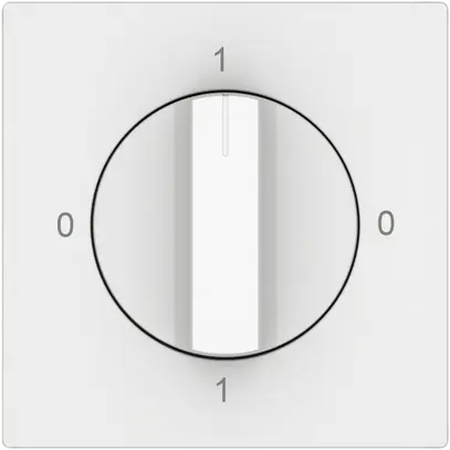 Interrupteur rotatif EDIZIO.liv SNAPFIX® manette interrupteur 0/4L bc 