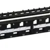 Panneau de distribution 19" INFRALAN 24-Port Keystone vide non blindé 1UH, noir 