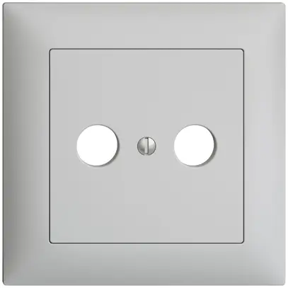 Kit frontale INC EDIZIOdue grigio chiaro 88×88mm 