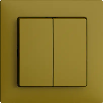 Interrupteur ENC EDIZIOdue 1/3+3/1P olive 