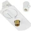 Adaptateur pour luminaire suspendu SLV pour rail conducteur 1-phase, blanc 