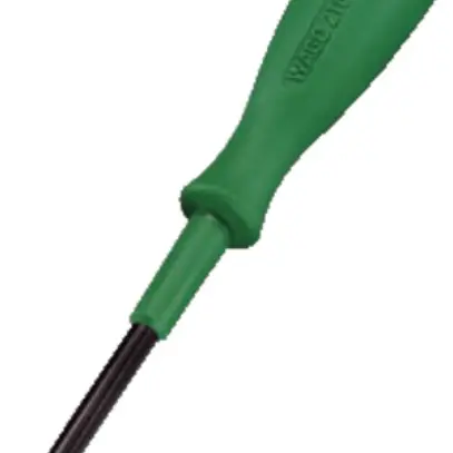 Outil de manipulation lame WAGO courte 3.5×0.5mm 