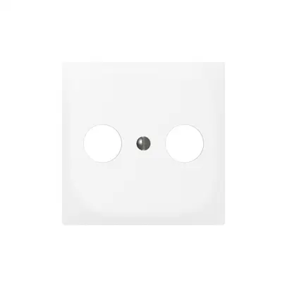 Kit frontale INC SIDUS Z/E bianco TV-R-Sat-dati Ø43mm 