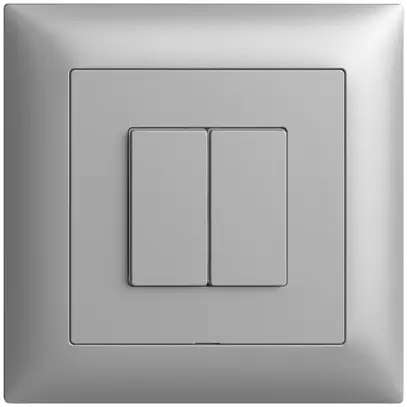 Station secondaire pour interrupteur ENC 2c/2t WLAN Edue Wiser silver 