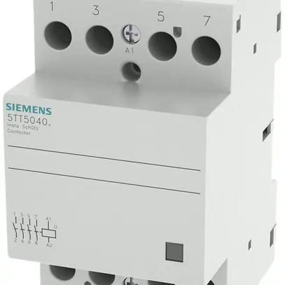 Contattore di potenza Siemens SENTRON INSTA 5TT5 230VAC, 4Ch 40A 