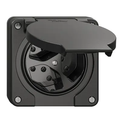 Prise NUP NEVO, 3×T13, IP21, noir 