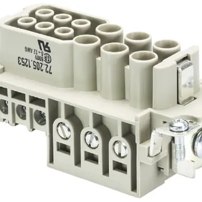 Buchseneinsatz Wieland Electric revos POW BUS 6/6 GC CA AG 6 40A 690V 1…10mm² 