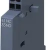 Interrupteur auxiliaire latéral Siemens SIRIUS pour 3RV2 S00…3 1F+1O ressort 