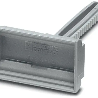 Porte-étiquette KLM 2 pour barrette de bornes, 20×8mm 